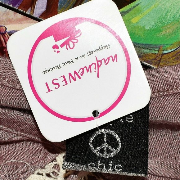 Brand New Hippie Chic Lila Tank Top Size M - Dusty Rose - Picture 6 of 7